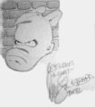 Head and Wall